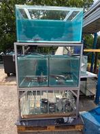 Aquarium staander met filter, Dieren en Toebehoren, Vissen | Aquaria en Toebehoren, Ophalen, Zo goed als nieuw