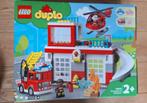 Duplo 10970 caserne de pompiers, Ophalen, Zo goed als nieuw, Duplo