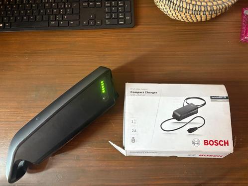Bosch PowerPack 400 accu + Compact Charger – e-bike batterij, Fietsen en Brommers, Fietsaccessoires | Fietsaccu's, Gebruikt, Ophalen