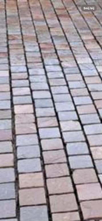 Terrastegels klein mozaïek rood beschikbaar voor biedingen