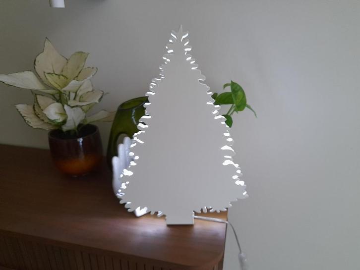 Vintage design Habitat: kerstboom profiel LED, Diversen, Kerst, Zo goed als nieuw, Ophalen