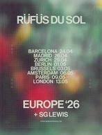 2 Tickets Rüfüs du Sol Brussels 03.05.2026, Twee personen