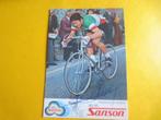 wielerkaart 1976 team sanson francesco moser signe, Verzenden
