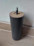 Set van 6 bedpoten 50x150 anthracite (2 sets beschikbaar), Ophalen, Nieuw, Zwart, Hout