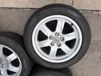 Audi Alu Velgen met winterbanden 225 50 17 Yokohama, Ophalen, Gebruikt, Banden en Velgen, 17 inch