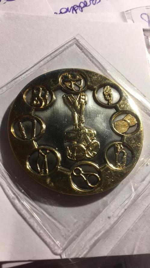 geocoin geocaching T5 climbing klimmen petzl, Antiek en Kunst, Curiosa en Brocante, Ophalen of Verzenden