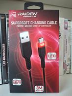 Câble charge manette PS5 et XBOX 3m, Enlèvement ou Envoi, Neuf