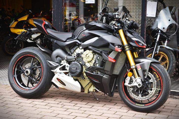 DUCATI STREETFIGHTER V4S ***MOTOVERTE.BE***, Motoren, Motoren | Ducati, Bedrijf, Naked bike, 4 cilinders, Ophalen