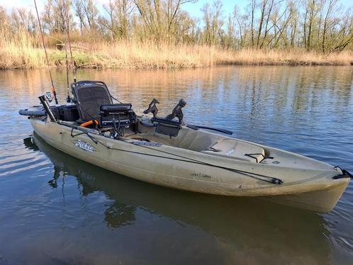Volledig uitgeruste Hobie Outback vis kayak incl. Raymarine, Watersport en Boten, Hengelsport | Algemeen, Zo goed als nieuw, Overige typen