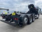 Mercedes Arocs 3240 met hiab 232.5 + nieuw containersysteem, Auto's, Vrachtwagens, Automaat, Stof, Wit, Mercedes-Benz