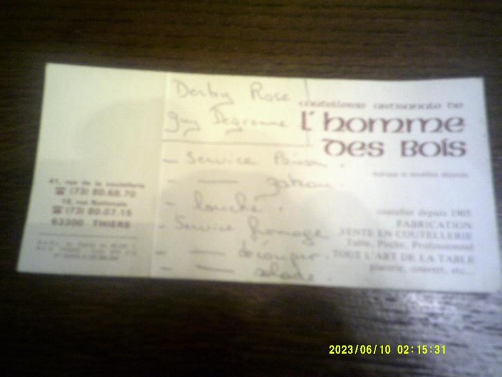 Couverts Guy Degrenne : 4 séries de couverts, Maison & Meubles, Cuisine | Couverts, Ensemble de couverts, Enlèvement ou Envoi