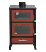 Rode houtkachel, Ophalen of Verzenden, Vrijstaand, Hout, Nieuw