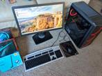 Gaming PC GTX1070 8GB+9600K+16GB RAM+512 GB SSD+WIFI+scherme, Computers en Software, Desktop Pc's, Ophalen, Gigabyte, Refurbished