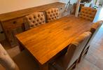 Volledige eetkamer (6 stoelen, dressoir en eettafel), Ophalen, Zo goed als nieuw