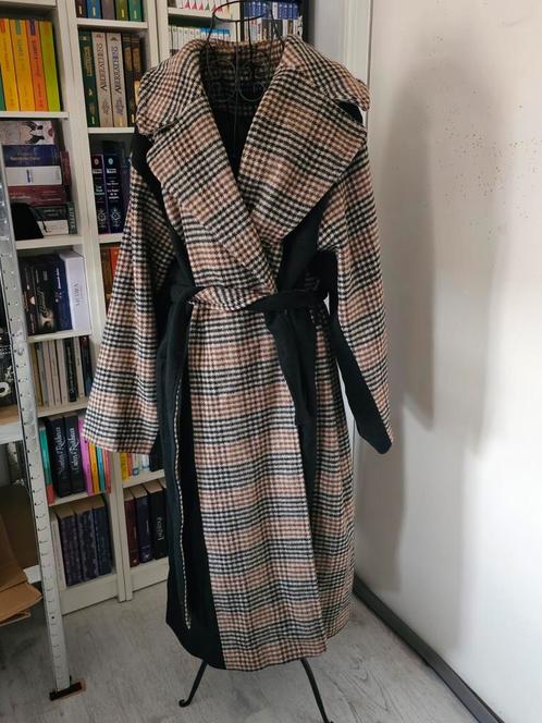 ASOS DESIGN lange jas - Maat L - Nieuw, Kleding | Dames, Jassen | Winter, Nieuw, Zwart, Ophalen of Verzenden