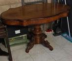 Schitterende viooltafel op voetstuk in perfecte staat, Antiek en Kunst, Ophalen of Verzenden