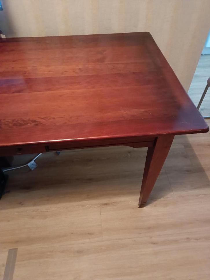 table à manger, Maison & Meubles, Tables | Tables à manger, 50 à 100 cm, 150 à 200 cm, Rectangulaire, Cerisier, Enlèvement