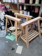 Ikea finnvard schragen x3, Huis en Inrichting, Bureaus, Ophalen