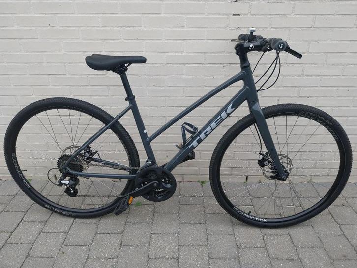 Trek hybride fiets FX 1, Fietsen en Brommers, Fietsen | Dames | Sportfietsen en Toerfietsen, Zo goed als nieuw, Ophalen