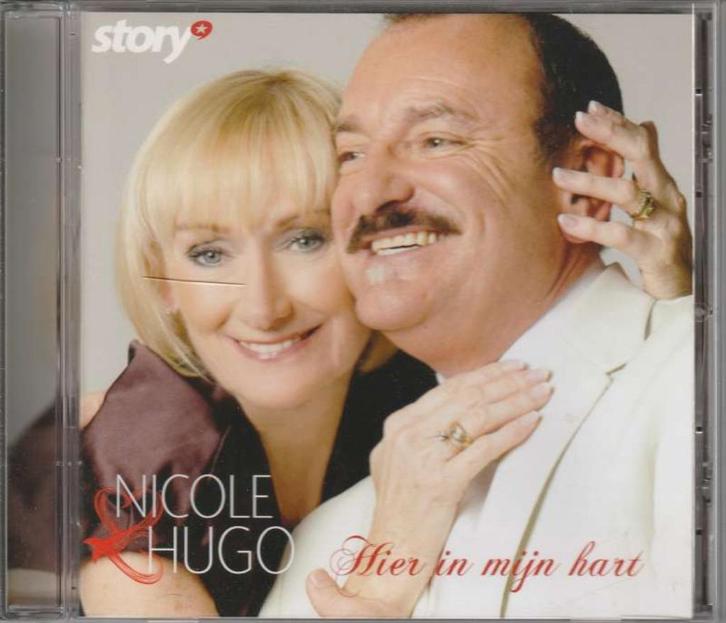 CD Nicole & Hugo - Hier In Mijn Hart, Cd's en Dvd's, Cd's | Nederlandstalig, Zo goed als nieuw, Pop, Ophalen of Verzenden