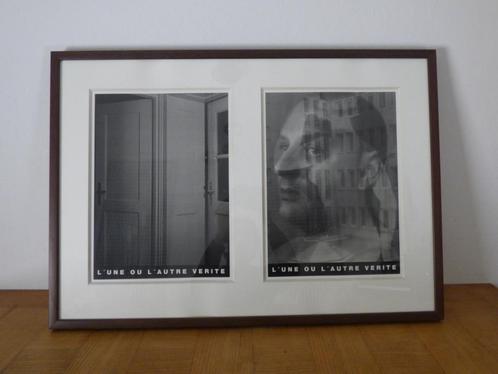 Urs Lüthi Dyptych Foto 1995 Gesigneerd Genummerd, Antiek en Kunst, Kunst | Tekeningen en Fotografie, Ophalen of Verzenden