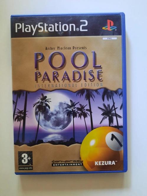 Pool Paradise International Edition, Games en Spelcomputers, Games | Sony PlayStation 2, Zo goed als nieuw, Sport, Vanaf 3 jaar