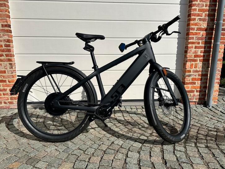Stromer ST3 PINION met riem‼️2 laders‼️ maat M, Fietsen en Brommers, Elektrische fietsen, Zo goed als nieuw, Stromer, 51 tot 55 cm