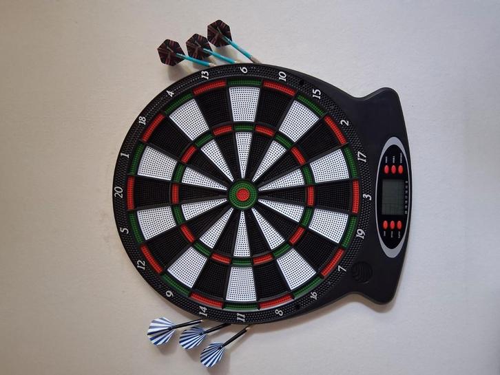 Cible électronique + accessoires, Sport en Fitness, Darts, Nieuw, Pijlen, Elektronisch, Ophalen