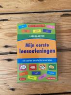 Eerste leesoefeningen, 50 kaarten, recto verso. Nieuw!, Ophalen of Verzenden, Zo goed als nieuw, Taal en Lezen
