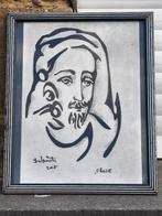 Dessin christ signe charles delporte, Antiquités & Art, Art | Dessins & Photographie, Enlèvement ou Envoi