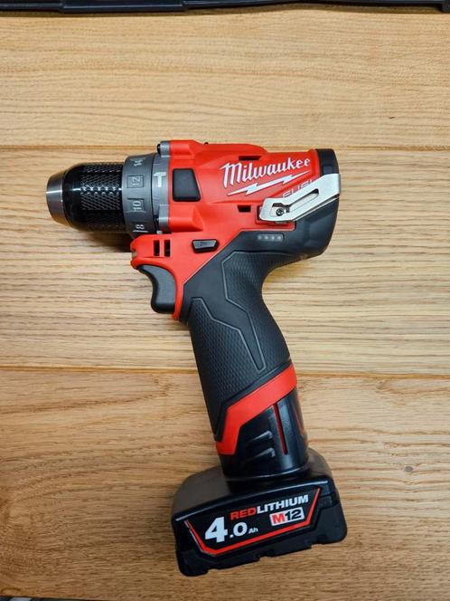 Milwaukee m12 fpd visseuse percussion, Bricolage & Construction, Outillage | Foreuses, Comme neuf, Enlèvement