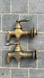 Koperen kranen vintage / antiek, Antiek en Kunst, Ophalen