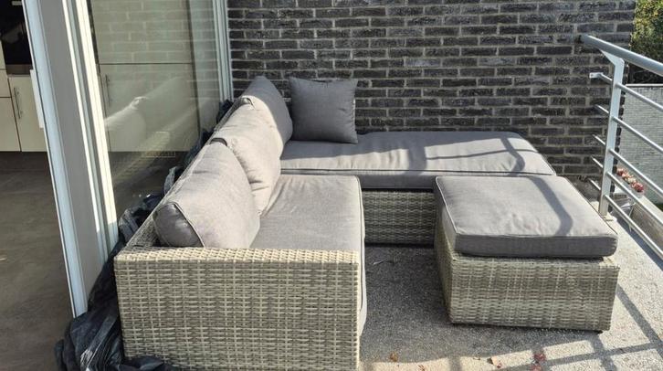 Loungeset, Tuin en Terras, Tuinsets en Loungesets, Loungeset, Wicker, Ophalen