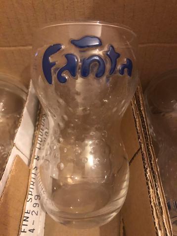 Glas Fanta 3 stuks, Ophalen of Verzenden