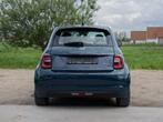 Fiat 500 100% ELEKTRISCH*GPS*SENSOREN*BATTERIJ 42KWH, Te koop, Bedrijf, Stadsauto, Blauw