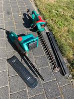 Div, heggeschaar, kettingzaag, hakselaar, en zaaibakje, Tuin en Terras, Ophalen, Gebruikt, Overige soorten
