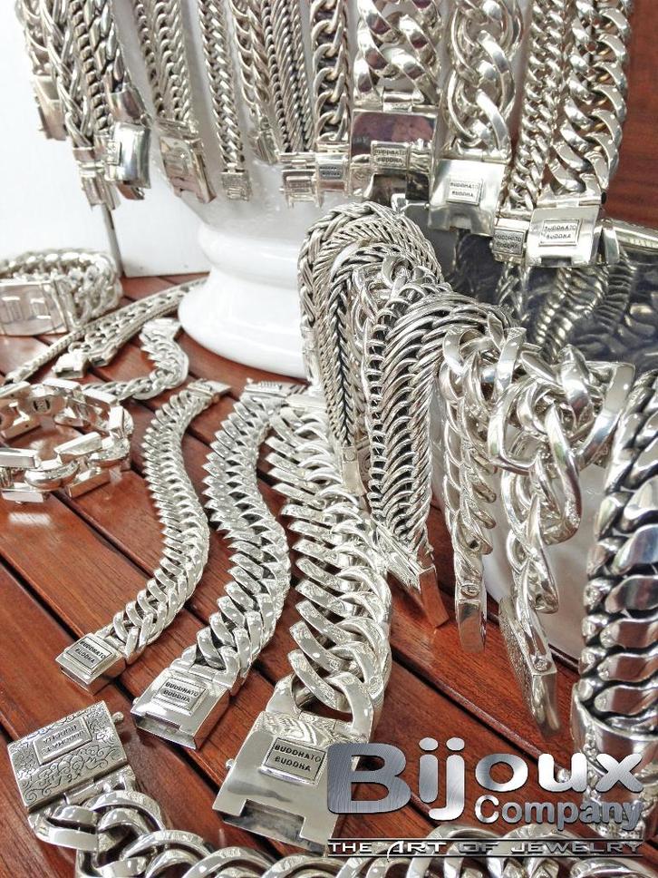 Buddha to Buddha & Z3UZ zilveren armbanden KERSTSALE!, Handtassen en Accessoires, Armbanden, Nieuw, Zilver, Zilver, Ophalen of Verzenden