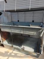 Dubbel caviahok (met verdieping), Dieren en Toebehoren, Ophalen, Zo goed als nieuw