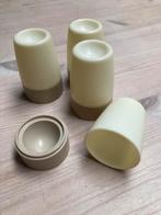 Ensemble de 4 coquetiers vintage - tupperware, Enlèvement, Utilisé