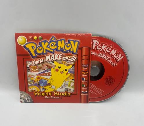 Project studio Pokémon red [1999] voor PC., Games en Spelcomputers, Games | Pc, Gebruikt, Ophalen of Verzenden