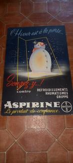 Carton publicitaire ancien aspirine, Enlèvement ou Envoi
