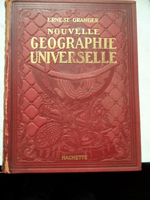 Nouvelle géographie universelle, E. Granger (1922), Livres, Encyclopédies, Utilisé, Série complète, Autres sujets/thèmes, Enlèvement ou Envoi