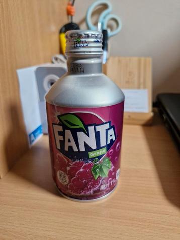 Japan Fanta Grape aluminium fles 