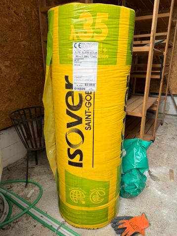 Isover isoconfort 35 G3 - 60mm - 7,2m lang - 1,2m breed beschikbaar voor biedingen