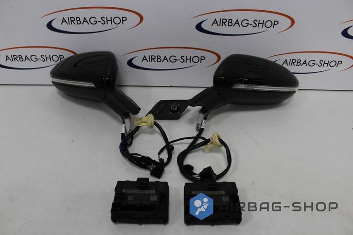 Volkswagen Golf 7 Elektrisch Inklapbare Spiegels, Auto-onderdelen, Spiegels, Volkswagen, Gebruikt, Ophalen of Verzenden