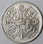munt Verenigd Koninkrijk 5 shilling 1960 : Britse tentoonste, Postzegels en Munten, Munten | Europa | Niet-Euromunten, Verzenden