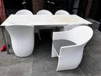 Italiaanse design tuinstoelen - 6 stuks, Tuin en Terras, Tuinstoelen, Ophalen, Zo goed als nieuw