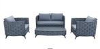 Tuinset loungeset bank met stoelen Nieuw, Jardin & Terrasse, Ensembles de jardin, Neuf, Sets de jardin, Chaise, Aluminium