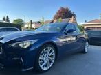 Infinity Q50 AWD sport, Auto's, Infiniti, Automaat, 4 deurs, Blauw, Leder