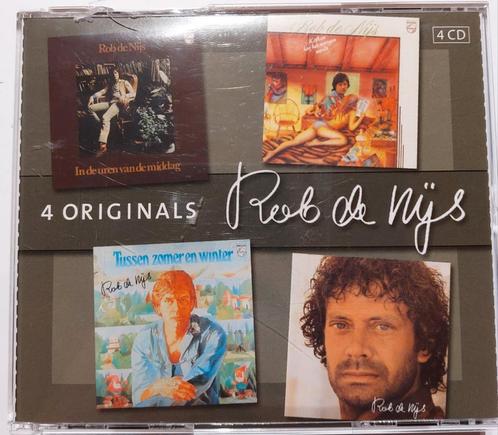 Rob de Nijs 4 cd box - 4 originals, Cd's en Dvd's, Cd's | Nederlandstalig, Zo goed als nieuw, Ophalen of Verzenden
